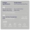 Deep‑Sleep Pro Hotel Memory Foam Pillow, Slow‑Rebound Zero‑Pressure Bed Sleeping Pillow