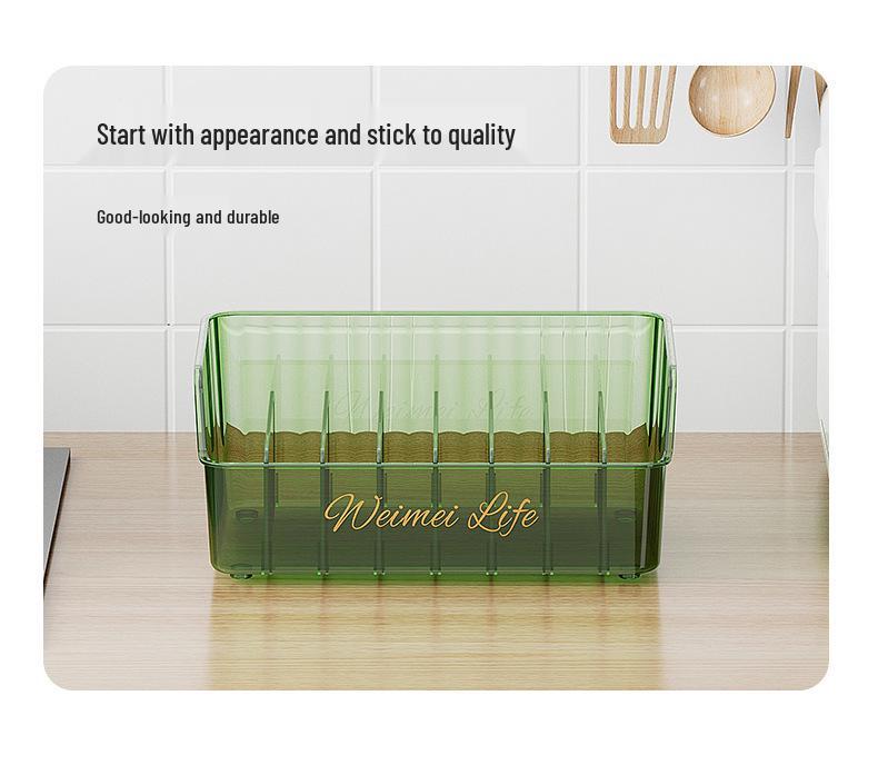 Multifunktionale Küchengewürz-Aufbewahrungsbox und -regal