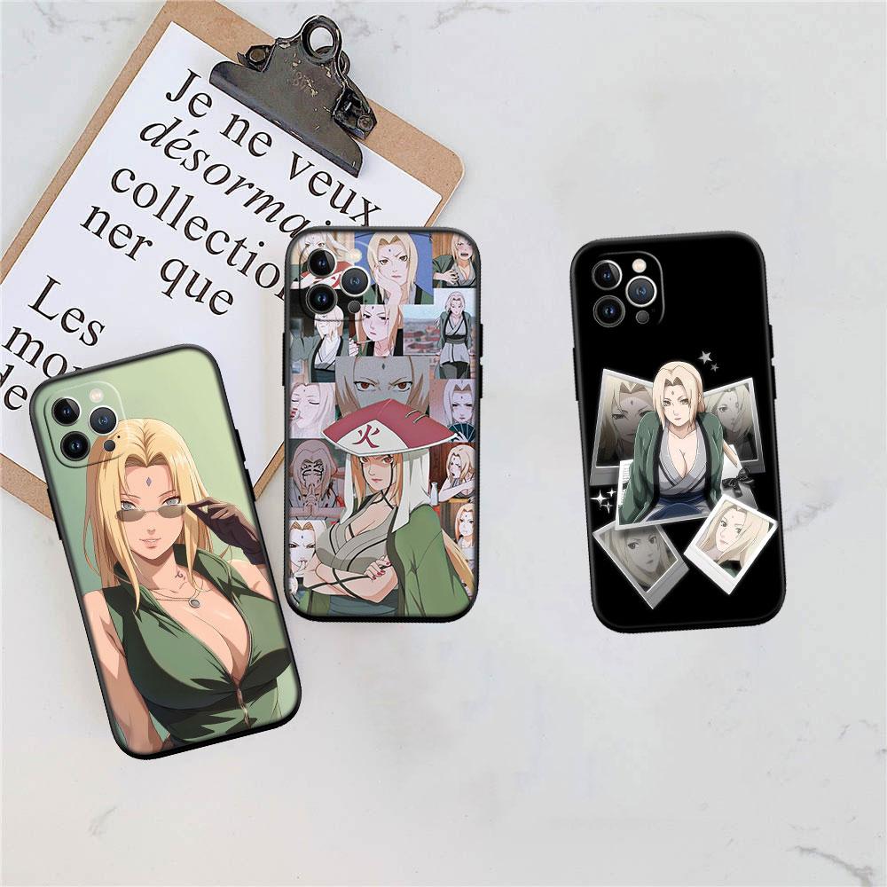 LO72 NARUTO Tsunade Soft Shell Phone Case for OPPO A40 A60 A80 A15 A16 A16K A12 A17 A17K A54 A54S A53 A53S A55 A56 A57 A98 F23