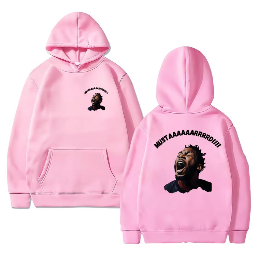 Hot Sale Kendrick Lamar MUSTARD Graphic Streetwear Hoodie Autumn Winter Unisex Hip Hop Punk Sweatshirt Men Women Fleece Pullover