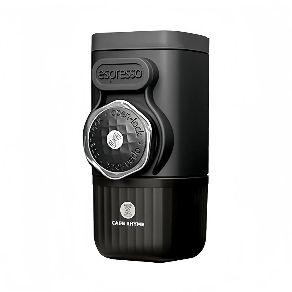 1 Sets Portable Espresso Machine Compatible Ground Coffee Manually Coffee Machine Home Handle Espresso Machine 12.5x7.3x6cm