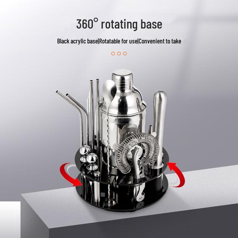 700ml Edelstahl Cocktail Shaker Bar Set