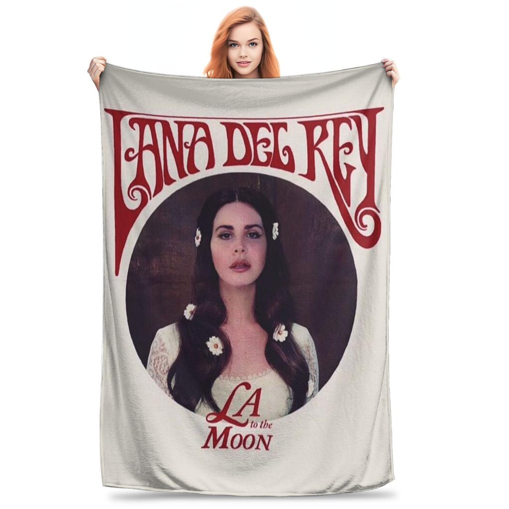 Lana Del Rey Dio Gesù Coperte Traspiranti Flanella Coperta da Divano per Casa Camera da Letto Viaggio Plaid Copriletto Piumino