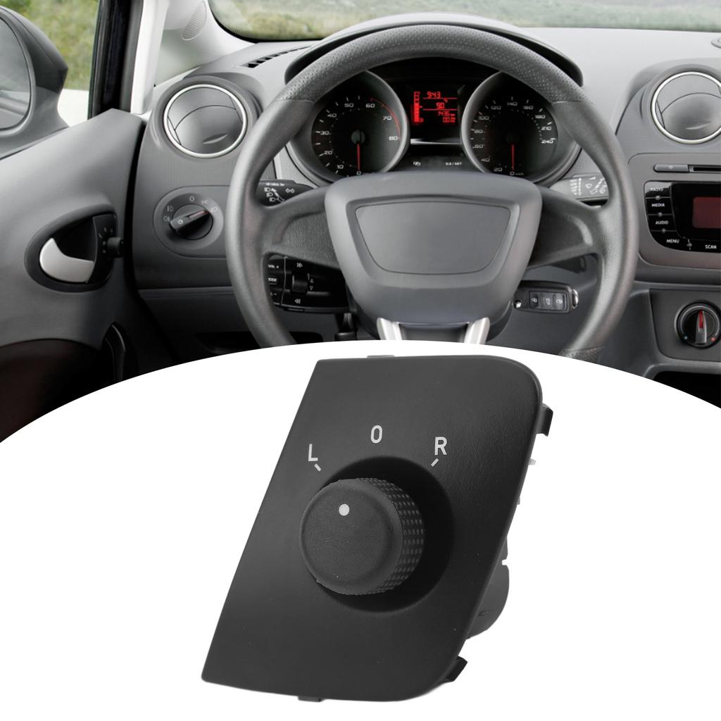Car Rearview Mirror Switch Control  Button 6J1959565A Replacement for SEAT Ibiza ST 2008‑2016 Rearview Mirror Control Button