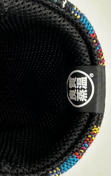 Green Mexican Quilt Meets Green Back Thick Next Generation Mesh Sauna Hat Handmade Original Product Unisex Loose Fit Mesh! 3-Layer