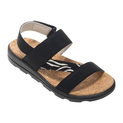 Womens/Ladies Rylie Zebra Print Sandals