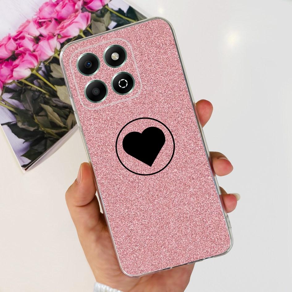 For Honor X6b 4G Case Popular Love Heart Cartoon Soft Silicone TPU Phone Cover For Honor X6b 2024 JDY-LX1 JDY-LX2 HonorX6b Coque