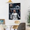 Cristiano Ronaldo Custom Your Name Wall Decor Tapestry Art For Pet Memorial Birthdaywedding Party Backdrop Family Gift