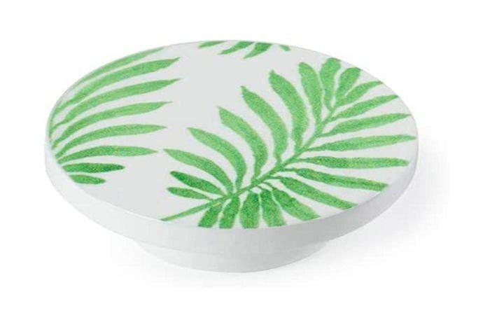 Bouton de meuble - Rei - MOD.E295 - Bois de hêtre - Vert - Lot de 2 unités 38 mm