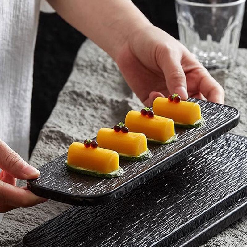 Deou Star Light Rock Texture Sushi Sashimi Plate