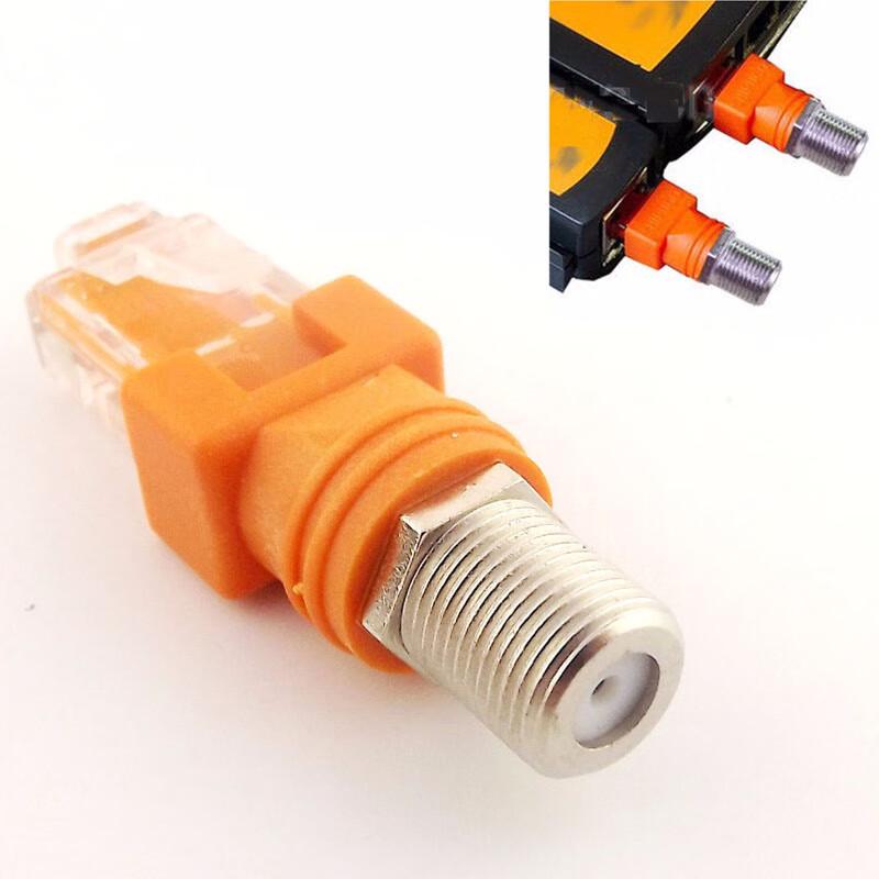 CommKing RJ45 To F-Type Coaxial Cable Adapter