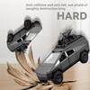 Tesla Cybertruck Camping Pickup mit Motorrad, SUV, Offroad-Modellauto aus Metall im Maßstab 1:24, Sammlerstück, Spielzeug für Kinder