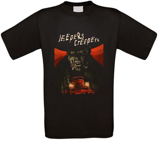 Jeepers Creepers Horror Cult Movie T-Shirt XXL