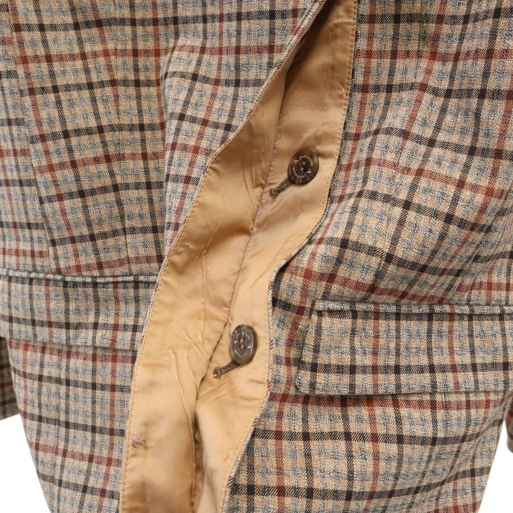 Aquascutum Check Pattern No color coat M Brown spring Women Used