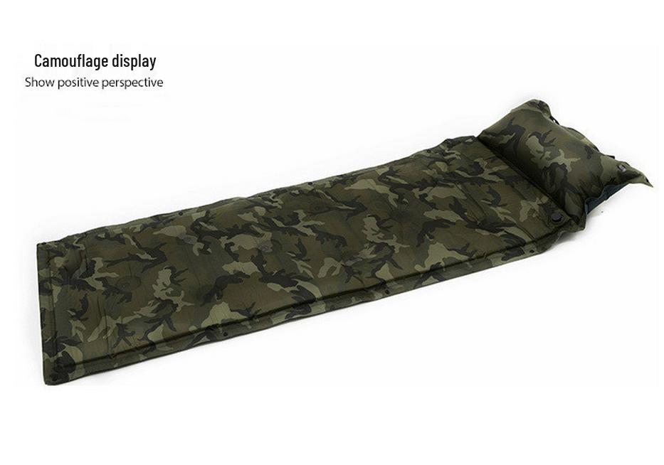 Automatic Inflatable Camping Mat - Moisture-Proof Travel Mattress