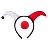 Clown Headband and Nose Set Funny Costume Accessories Performances Cosplay Headwear For Halloween And Party Fun