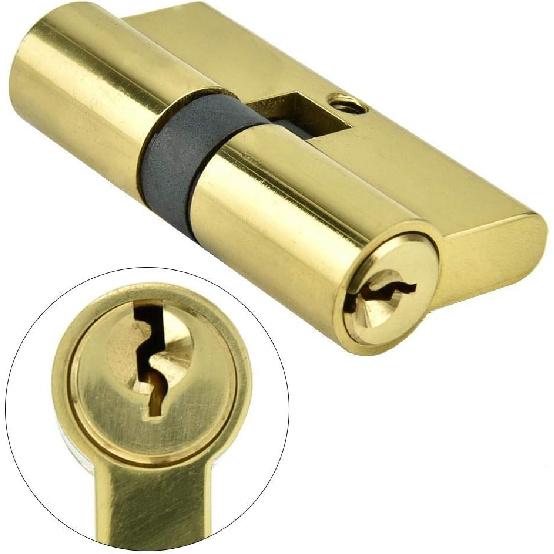 

Sonew 60мм Медный Двойной Открытый Цилиндр Замка Противоугонный Цилиндр Замка Двери с Ключами Прочный и износостойкий, не Легко