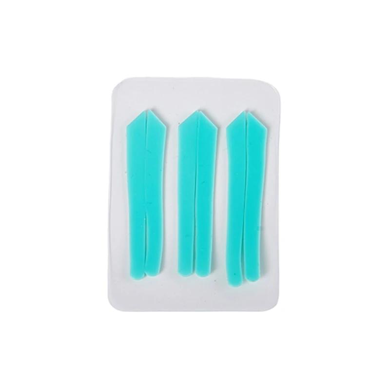 3Pair Silicone Strip Eyelashes Eyelash Stripe Lashes Rods Shield Lifting Compensator Tape Lamination Cover Eyelash Makeup Tool