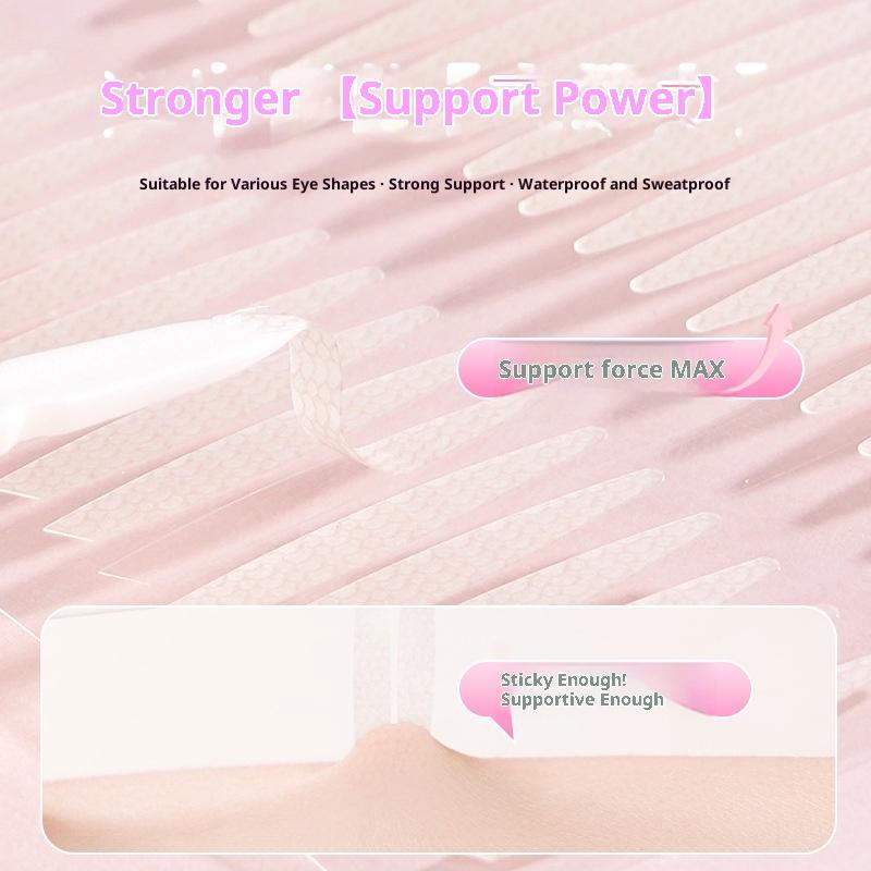 120Pcs Invisible Double Eyelid Stickers - Waterproof Natura Long Lasting With Tool Transparent Eyelid Stickers