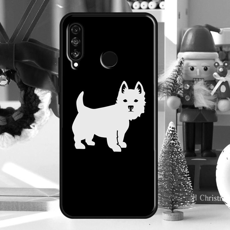 West Highland Terrier Westie For Huawei Nova 9 10 SE 11 Pro Y60 Y70 Y90 Y61 Y91 Y72 Y73 12i 11i 8i P20 P30 P40 Lite Case