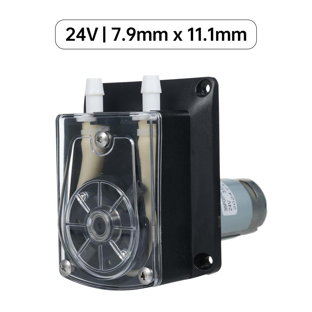 Bomba peristáltica GROTHEN DC 24V Bomba dosadora de líquidos de grande vazão 1500mlmin 2 rolos com