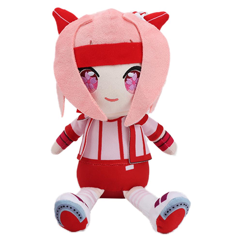 23cm New Uma Musume Pretty Derby Plush Toys Movie Stuffed Animals Cute Cartoon Soft Haru Urara Dolls Periphery for Fans Gifts 23cm