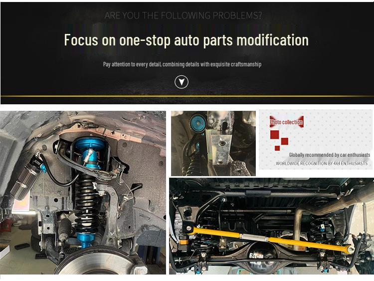 Land Cruiser 5700LC200 Off-Road Adjustable Nitrogen Shock Absorber 2-Inch Lift Kit