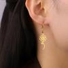 Cazador Blumen Hängeohrringe für Damen Mädchen 2026 Schmuck Edelstahl Hängeohrringe Muttertagsgeschenke Neu Großhandel