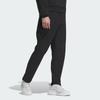 Adidas Premium Casual Slim Fit Pants Solid Color Zipper Straight Leg Knit Sports Pants Men Pants Black JE8632