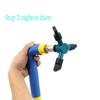 Adjustable Trampoline Sprinkler 360 Degree Rotating Pet Showering Sprinkler  Irrigation