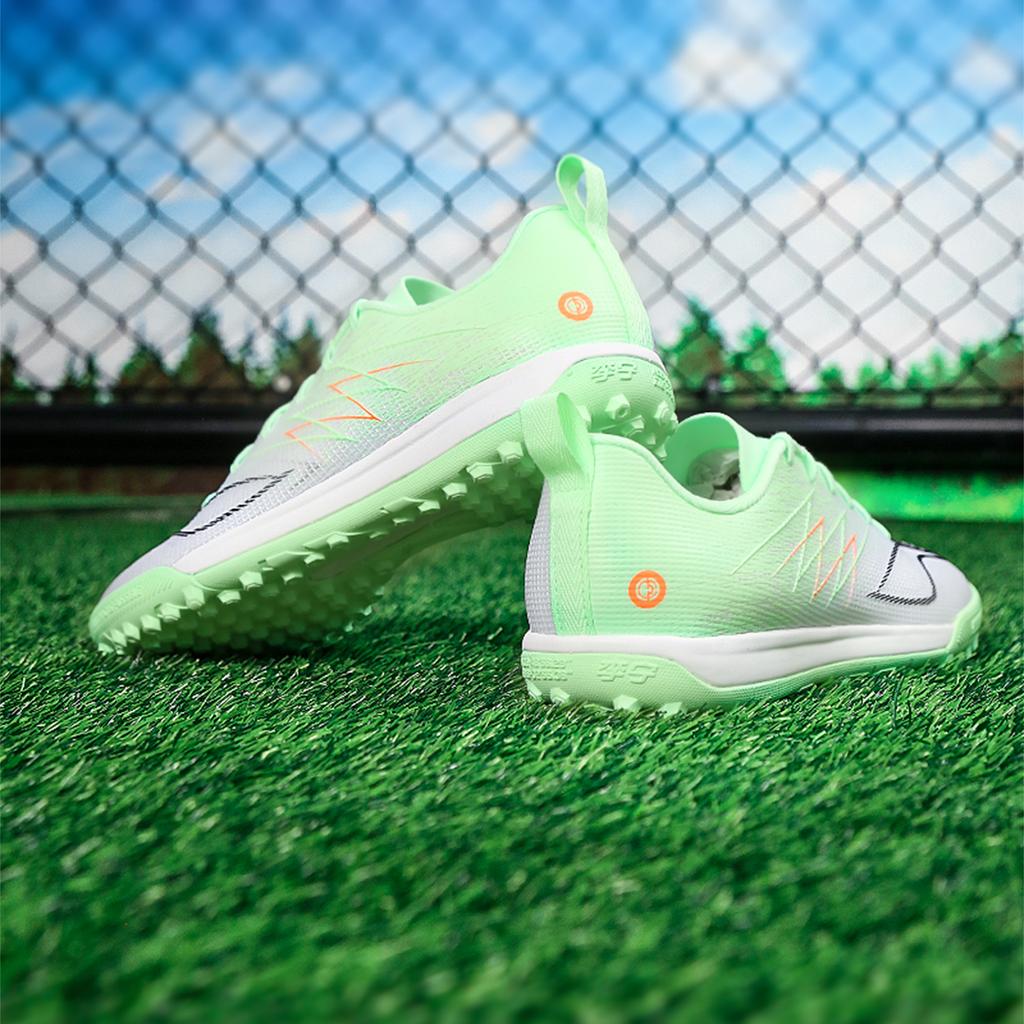 Li Ning Soccer Shoes Unisex Low Top White/Green YSTW0332