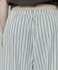 IHR Striped Elastic Pants / Beige Stripe