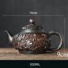 Purple Pottery Teapot Tea Cup Ceremony accessories Kung Fu Tea Set Pure Handmade Teapot Teapot for Tea Puer Kettle,