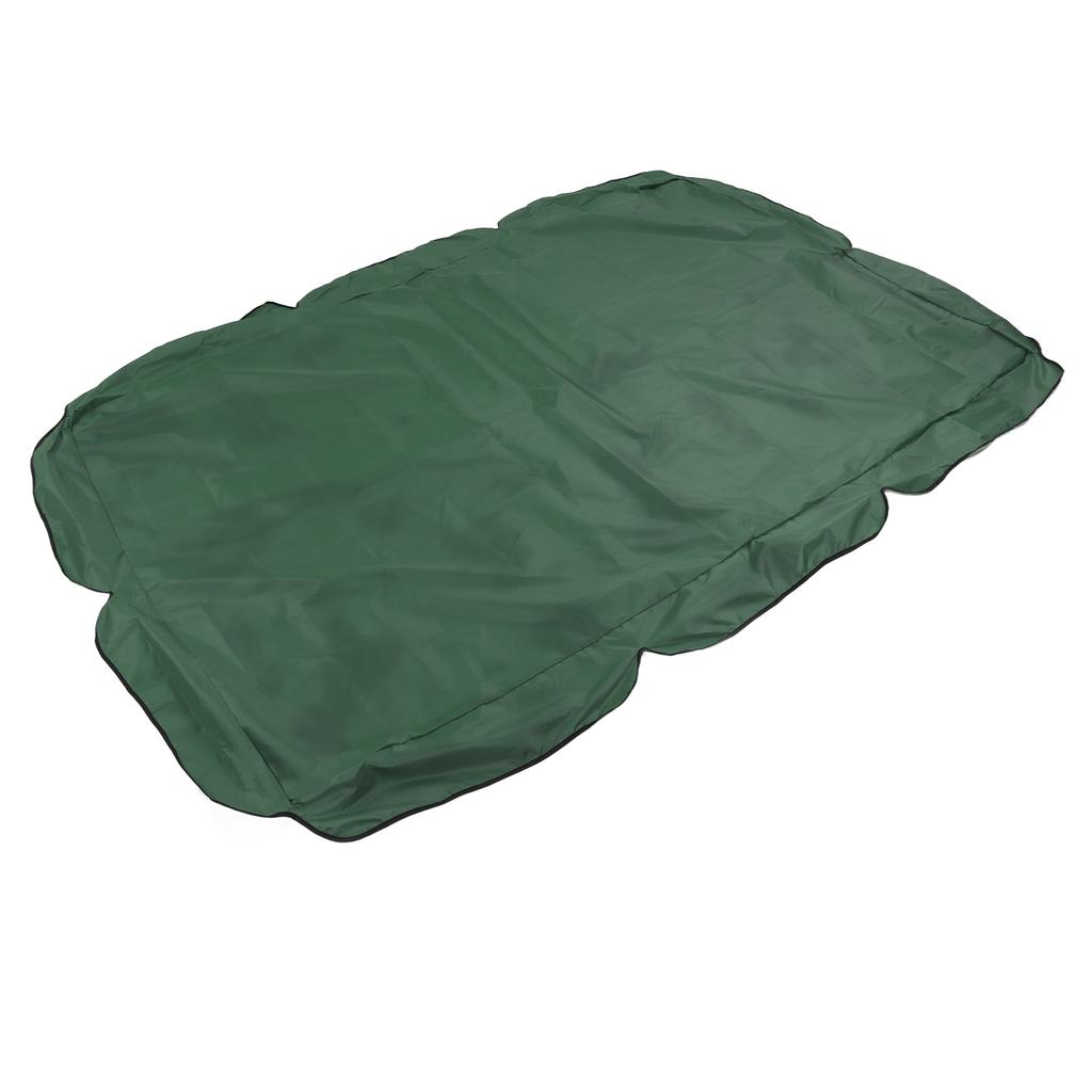Outdoor Swing Canopy Silver Coated Oxford Cloth Waterproof Swing Chair Top Cover for Garden Sun Shade Accessory