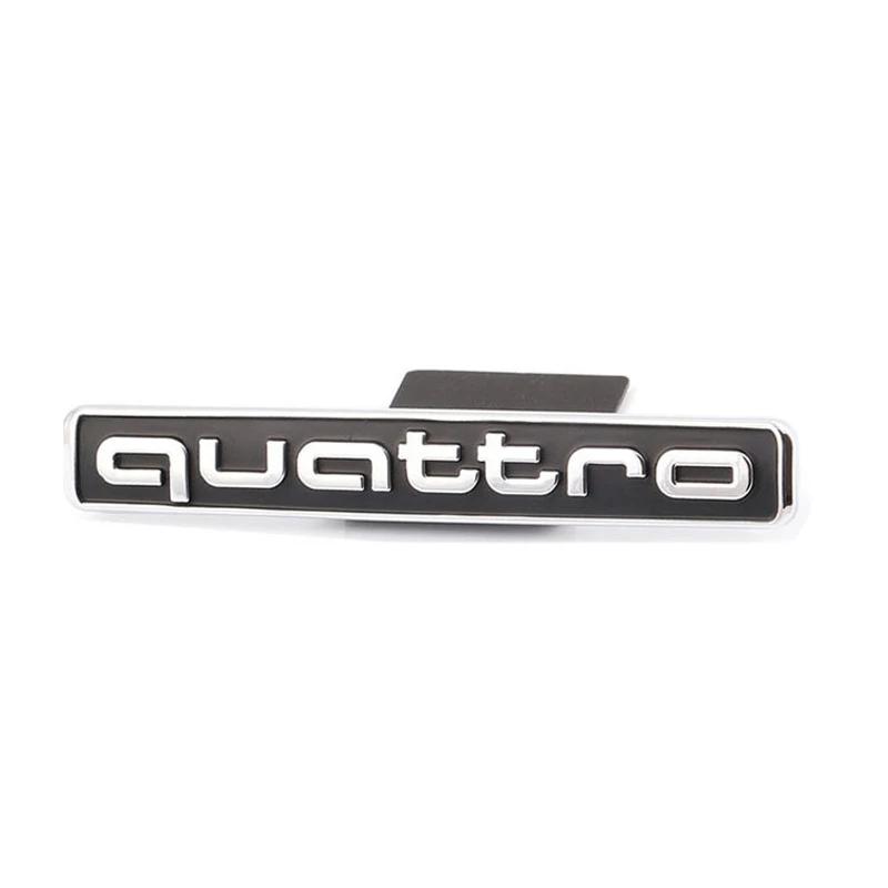 Auto Frontgrill Emblem Abzeichen Styling für 5s Quattro Logo RS3 RS4 RS5 RS6 RS7 SQ3 SQ5 Q7 A3 A4 A5 A6 A7 A1 S3 S4 Zubehör s5
