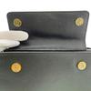 PRADA 1ZH048 Chain wallet leather Purse black leather Used
