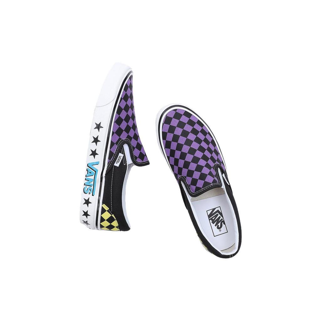 Vans Slip-On Series 98 Casual Low-Top Skate Shoes Unisex Sneakers Purple Black VN0A7Q58PCA