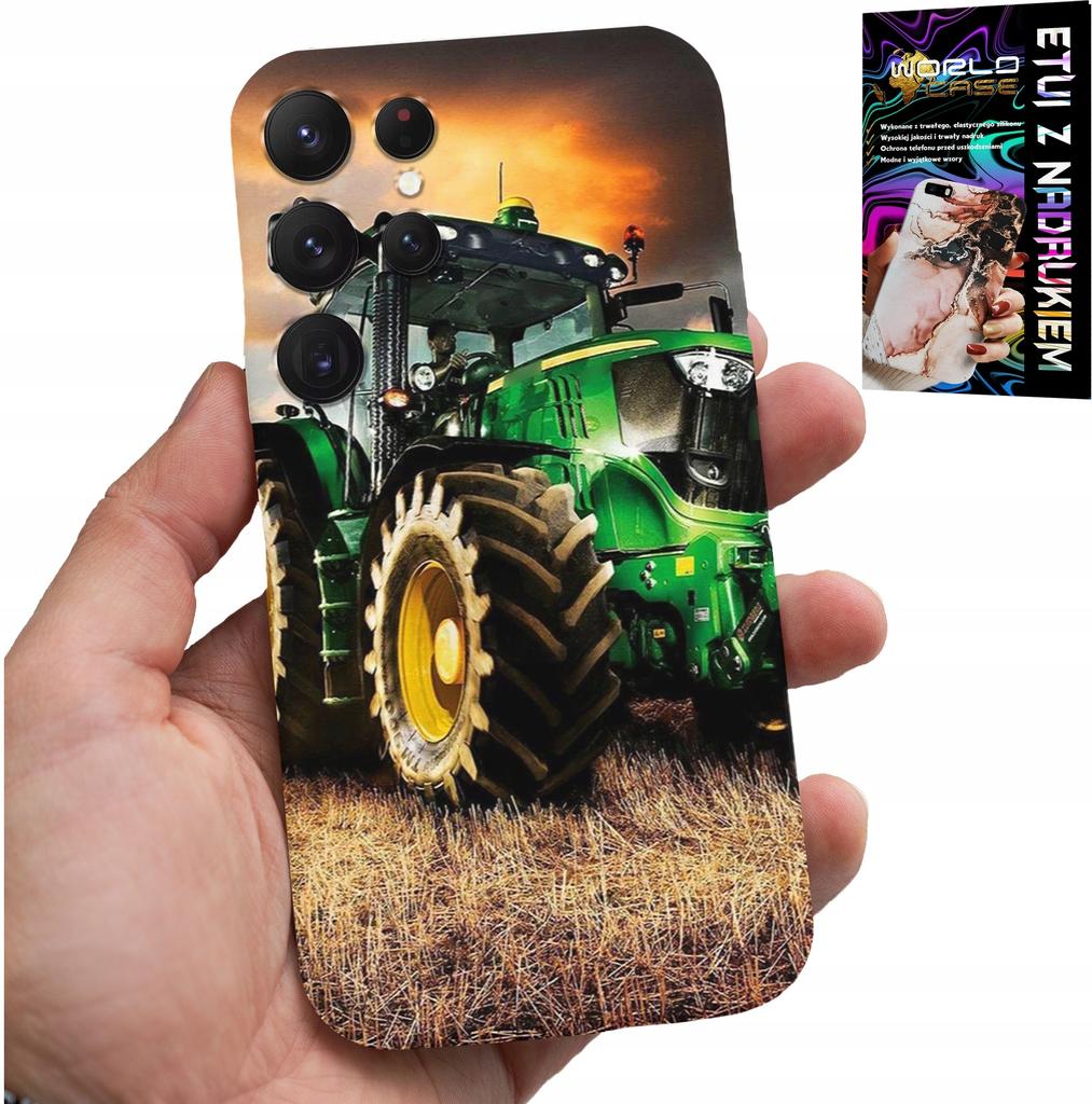 Etui Do Samsung Galaxy S22 Ultra - Traktor Ciągnik Rolniczy Farma + Folia