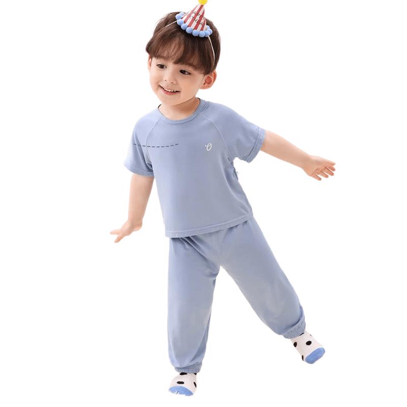 LUSON Boys' Summer Loungewear Set