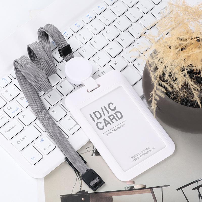 Retractable Lanyard ID Card Holder for Professionals and Students