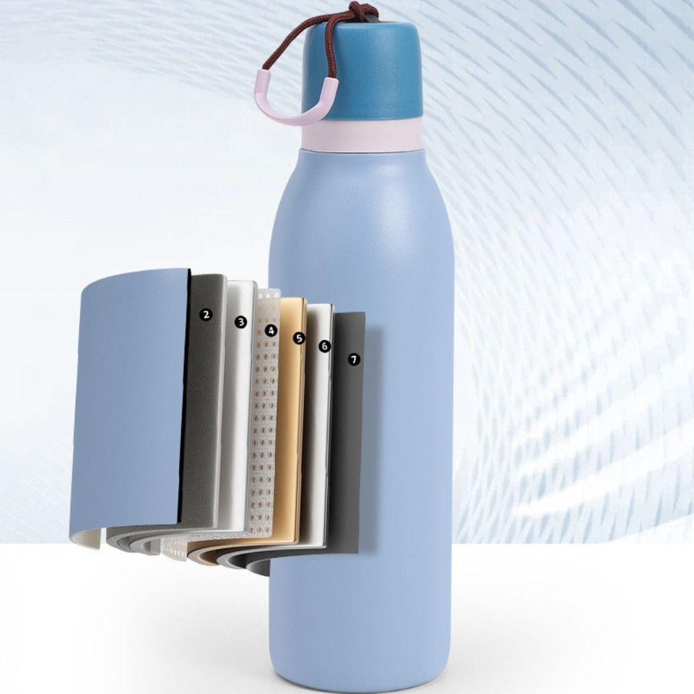 Stainless Steel Sports Kettle Large Capacity Water Cup Drinkware Insulated Bottle  Daily Use