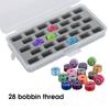 Plastic Bobbin Storage Box Empty Spools Bobbin Organizer Thread Organizer  Sewing Kits