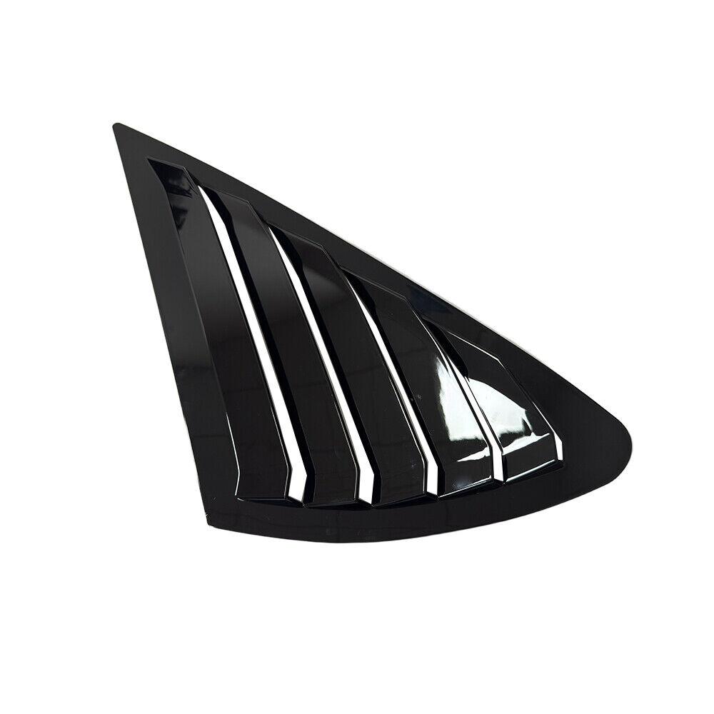 Mirror Covers For Ford Focus MK2 Hatchback 2005-2011 Car Rear Louver Window Side Shutter Cover Trim Sticker Vent Scoop ABS Carbo