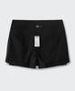 Musinsa Standard Woman Women'S Low-Rise Pleated Mini Scotts [Black]