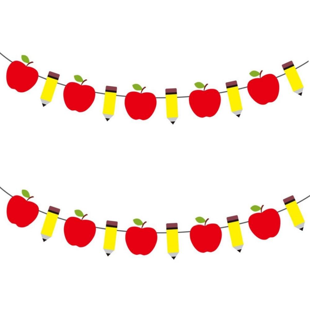 

2 комплекта баннеров «Снова в школу», приветственная вечеринка, ролл-апы, яркие подвесные украшения для украшения класса, празднование начала учебного года 2pcs