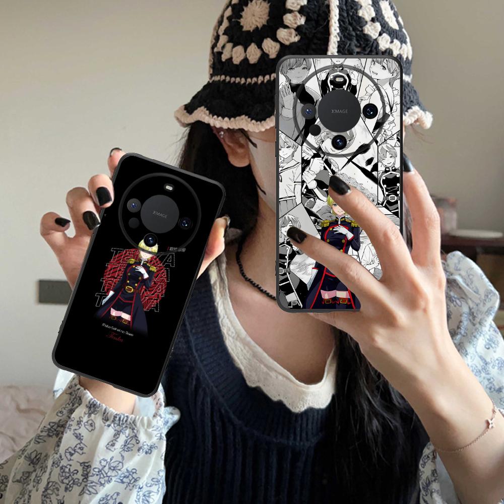 Mato Seihei No Slave Tenka Izumo Matte Mobile Phone Case for Huawei Mate 60 50 40 30 20 10 Pro Plus Lite E 5G Colorful Printing