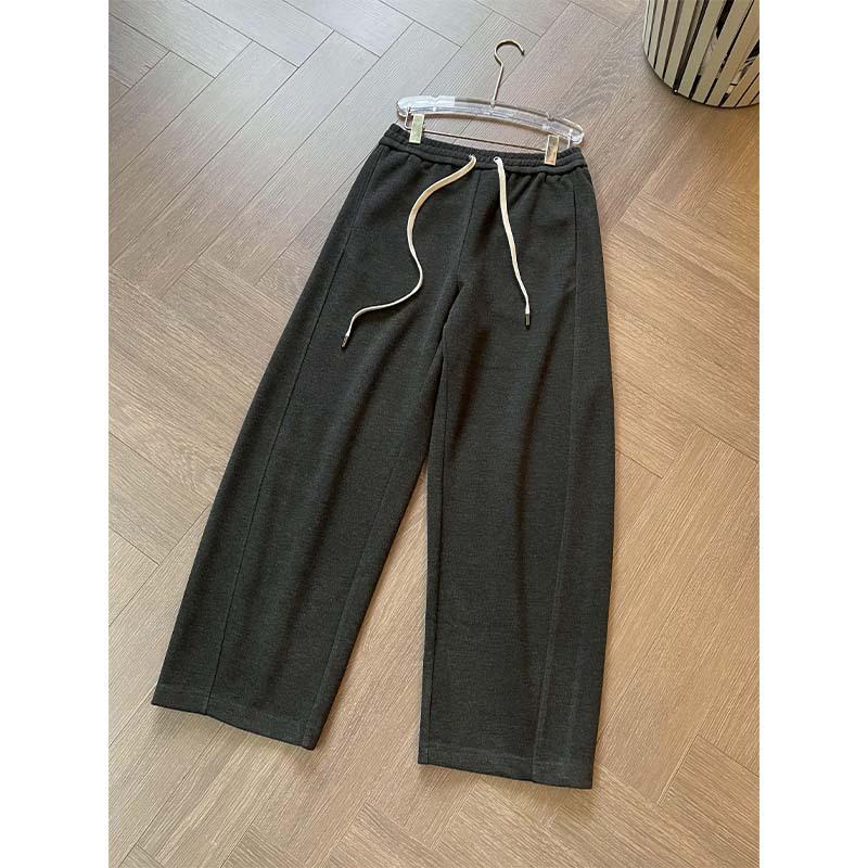 

B*C Cashmere Acetate Pants: Women s versatile, elastic waist, casual long pants in premium fabric. Small темно-серого