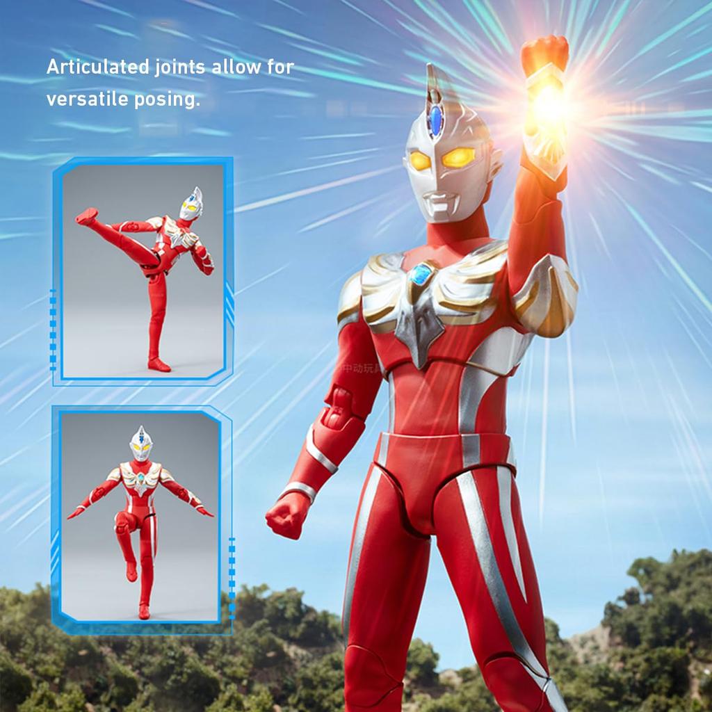 HiPlay Medium Moving Toys Max Ultraman Movable Figure Painted Finished Product 1/10 UL-A12