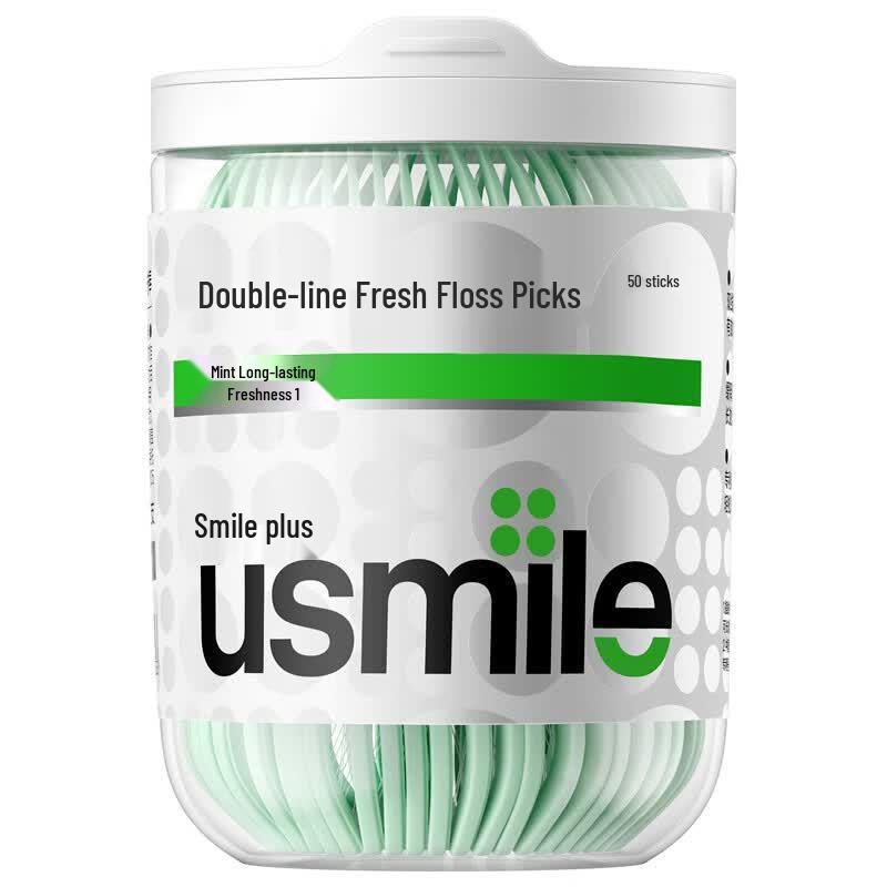 usmile Little Seahorse Dual-Line Floss Sticks