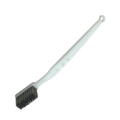 Car Cleaning Window Brush Long Handle Portable Polishing White Cleaning Tool